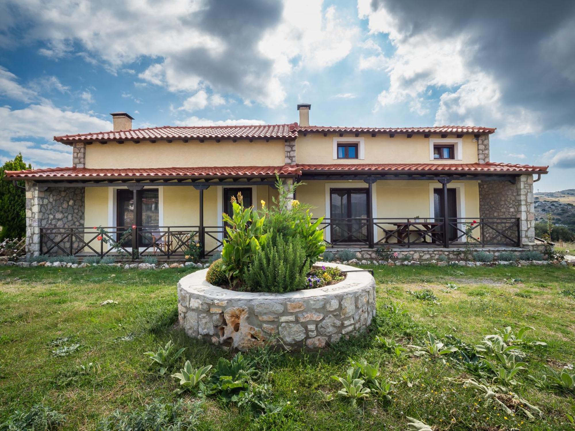 Chalet Renata 2 Livadi Arachovas Kalívia Екстериор снимка